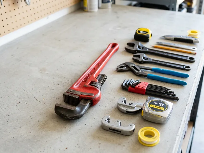 Professional plumbers in Petersburg, KY equipped with top-tier tools for residential and commercial plumbing services.